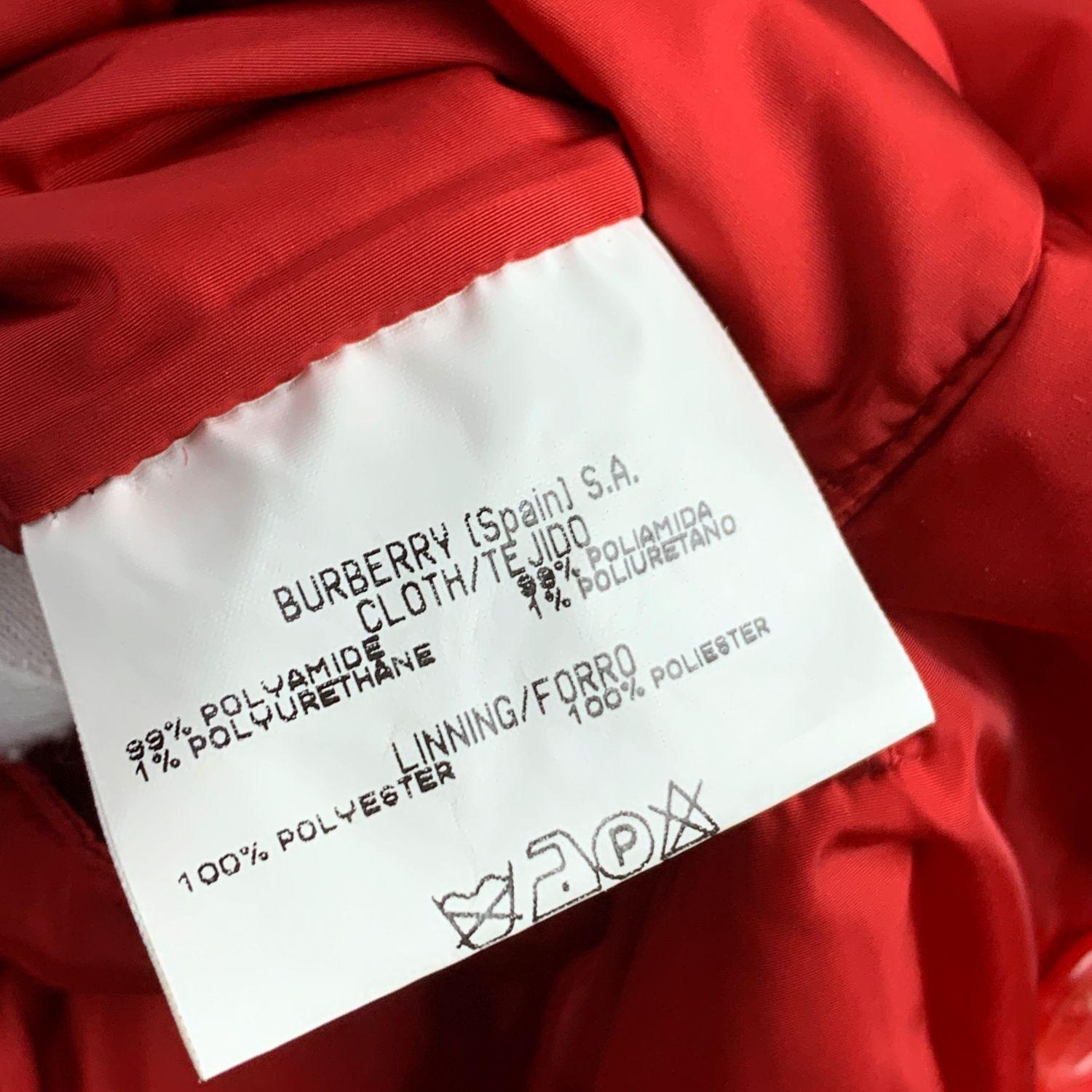 Burberry Beige Nova Check Padded Reversible Jacket Size S 3
