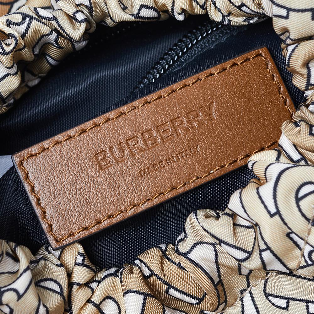 Burberry Beige TB Monogram Nylon Leo Belt Bag 2