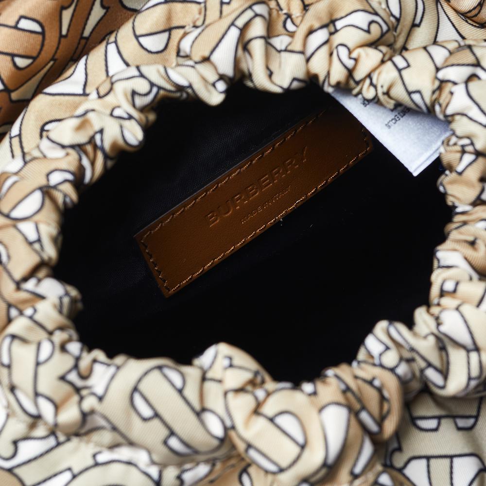 Burberry Beige TB Monogram Nylon Leo Belt Bag 3