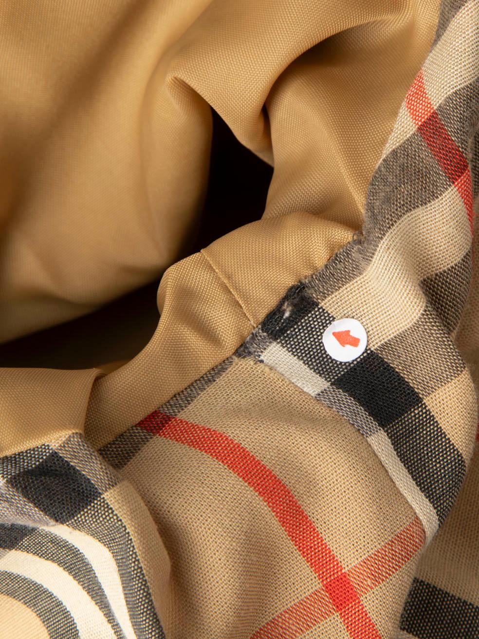 Burberry Beige Trench Mid Length Coat Size L For Sale 6