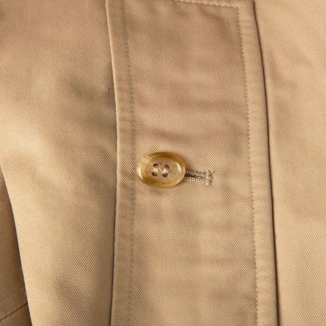 Burberry Beige Trench Mid Length Coat Size L In Good Condition For Sale In London, GB