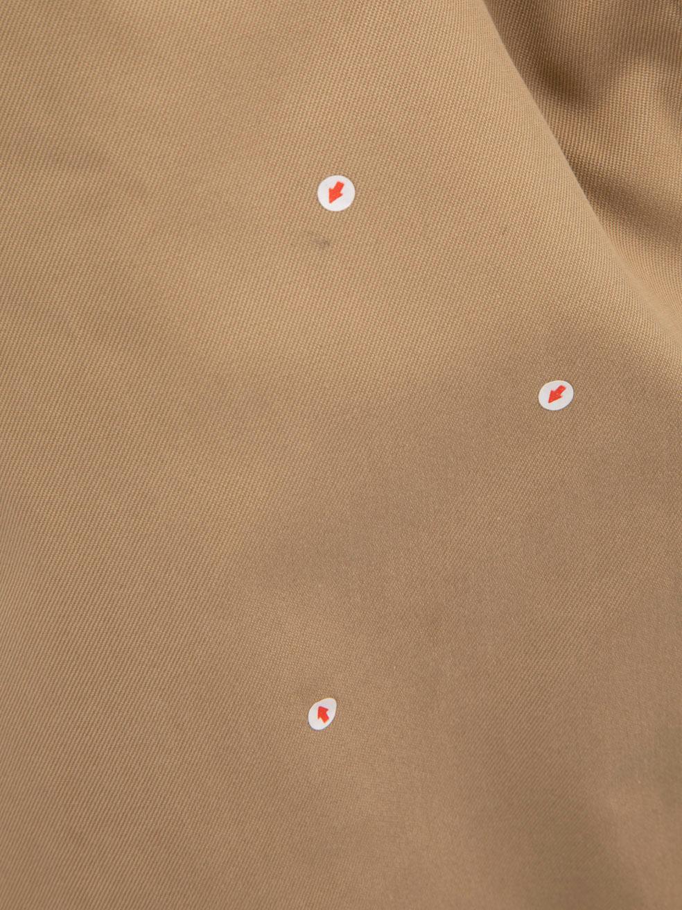 Burberry Beige Trench Mid Length Coat Size L For Sale 3