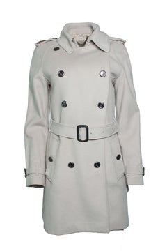 Burberry, Beige trenchcoat in wool
