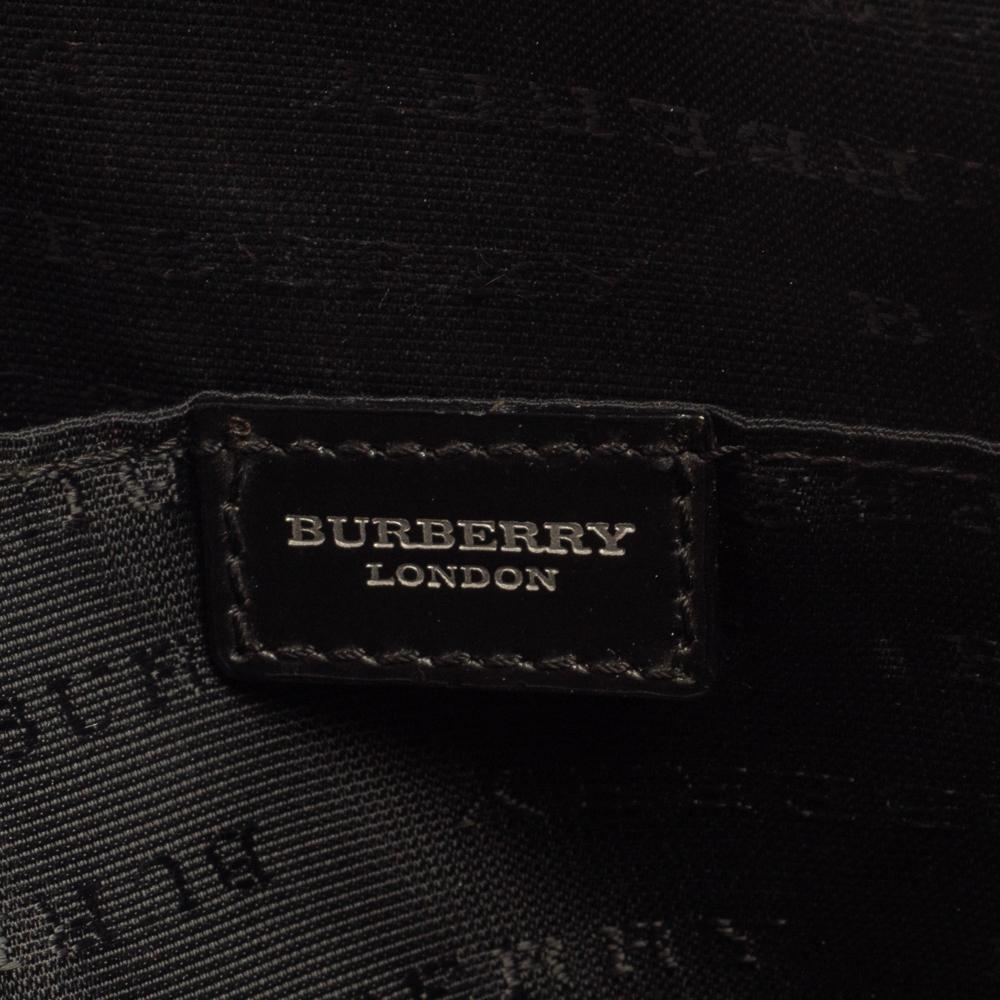 Burberry Beige Vintage Check Coated Canvas Backpack In Fair Condition In Dubai, Al Qouz 2