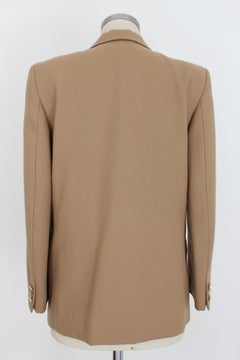 Burberry Beige Wool Classic Jacket