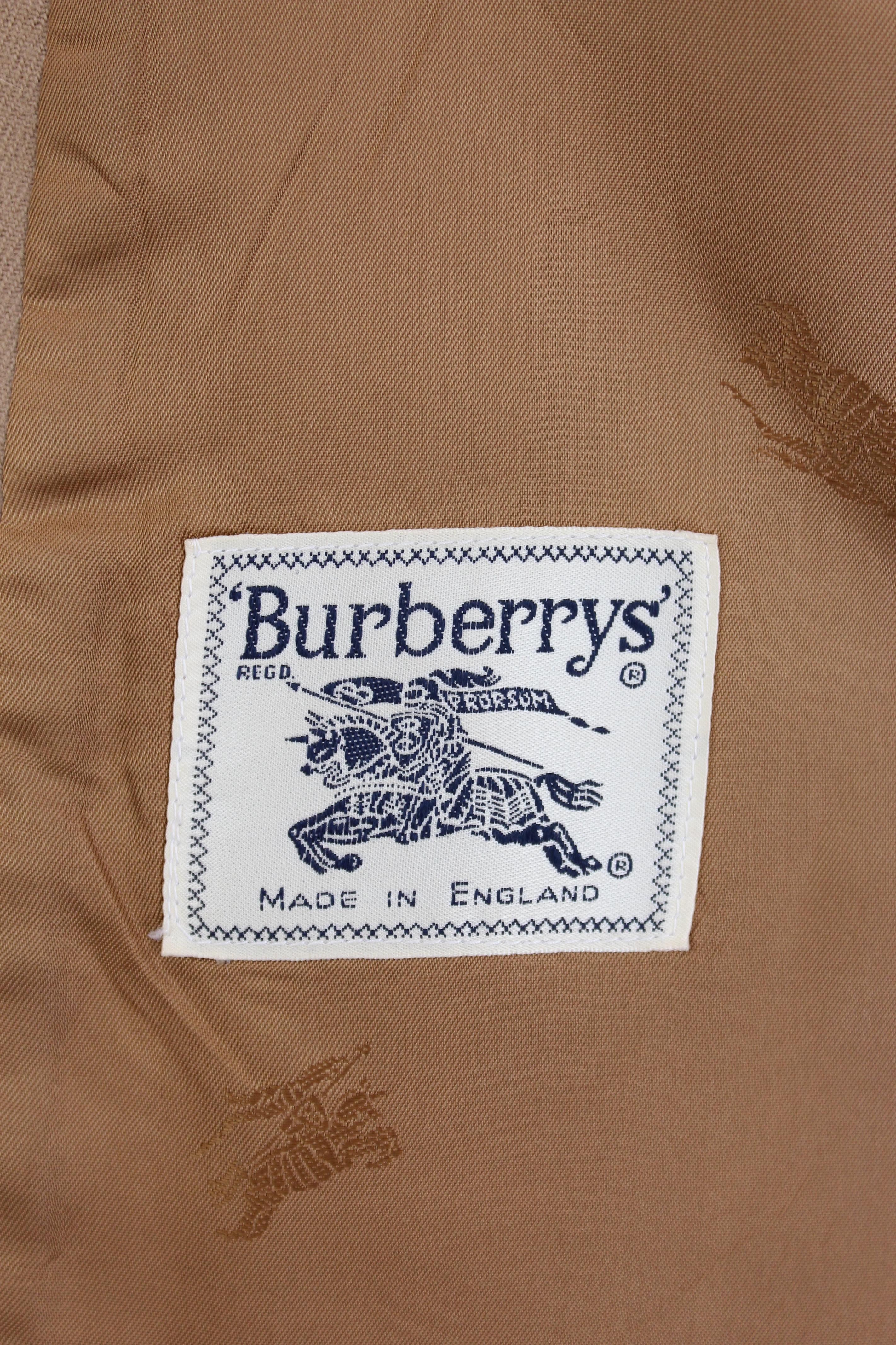 Burberry Beige Wool Classic Jacket 3