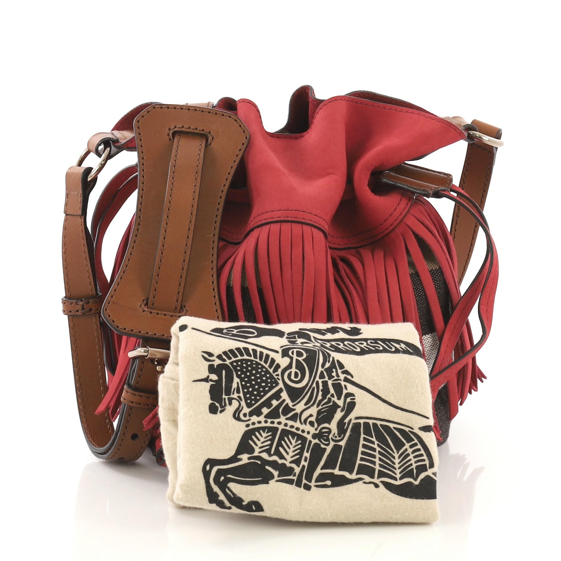 burberry fringe bag