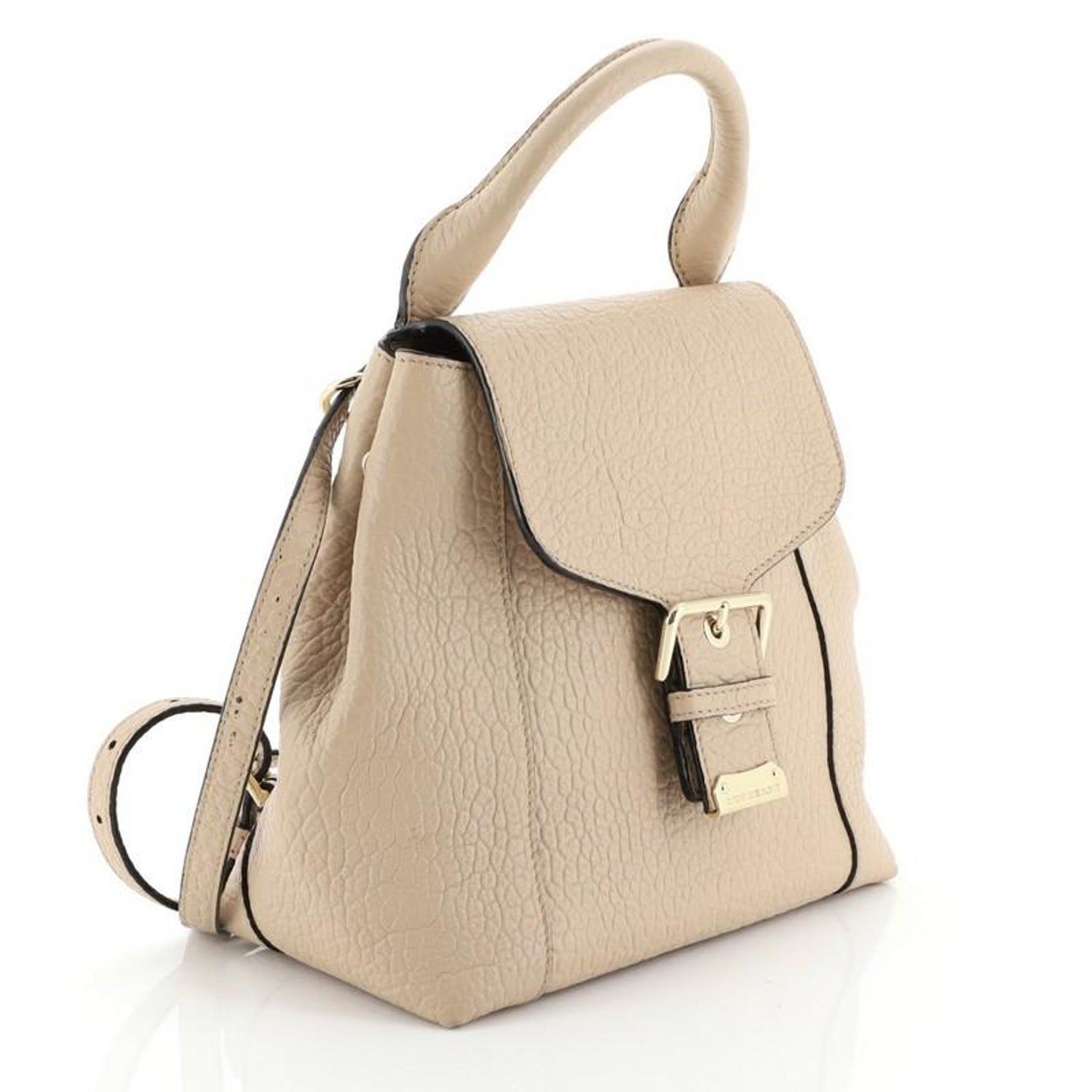 Burberry Belmont Convertible Backpack Leather Small At 1stdibs