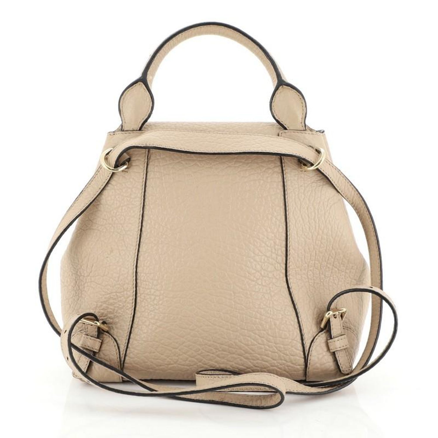 Burberry Belmont Convertible Backpack Leather Small At 1stdibs