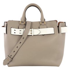Burberry Belt Tote Leather Medium