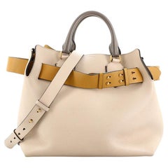 Burberry Belt Tote Leather Medium