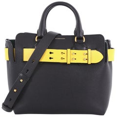 Burberry Belt Tote Leather Small