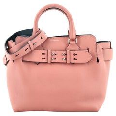 Burberry Belt Tote Leather Small