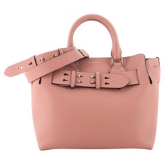 Burberry Belt Tote Leather Small