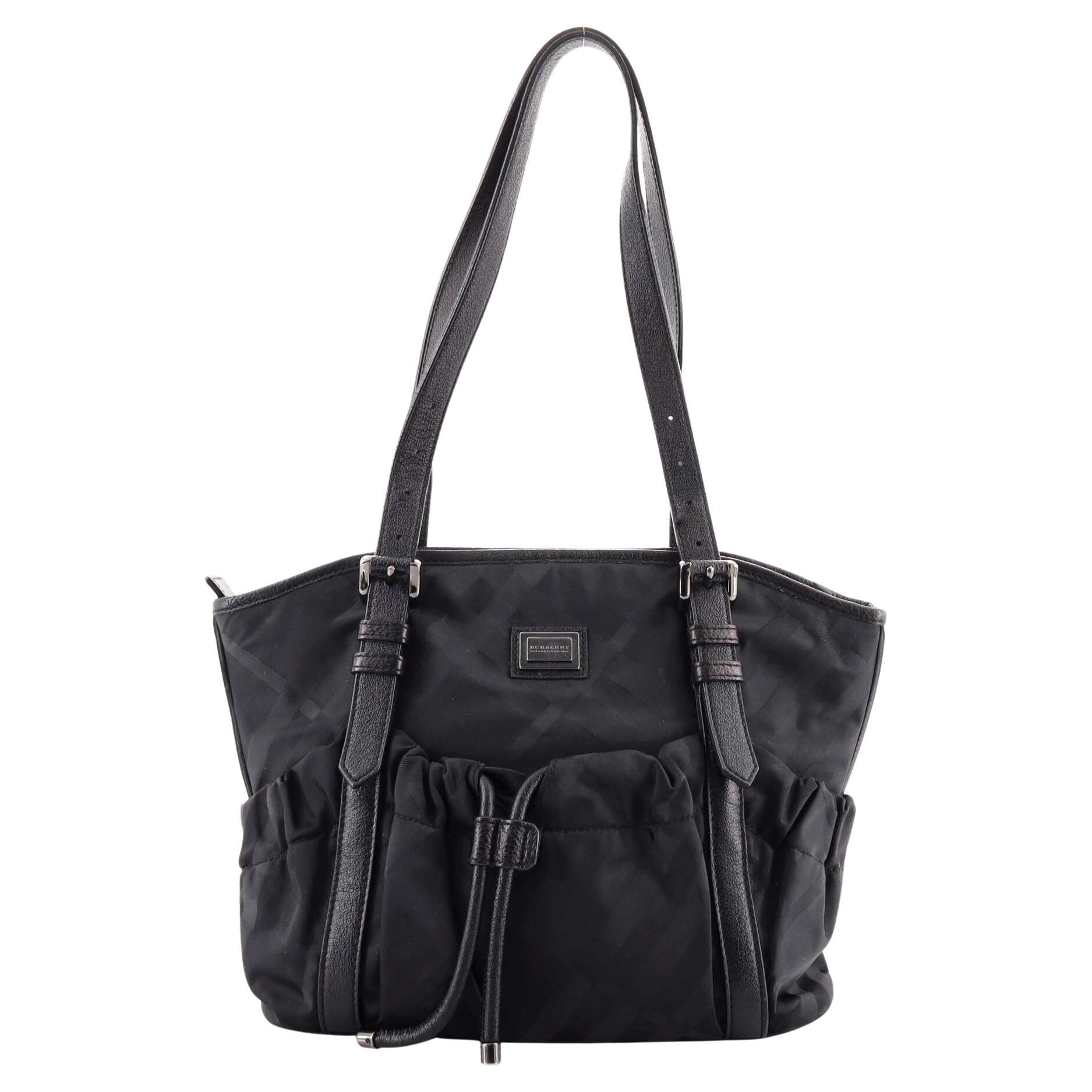 Burberry Black Leather Large Bridle Lynher Tote at 1stDibs | large ...