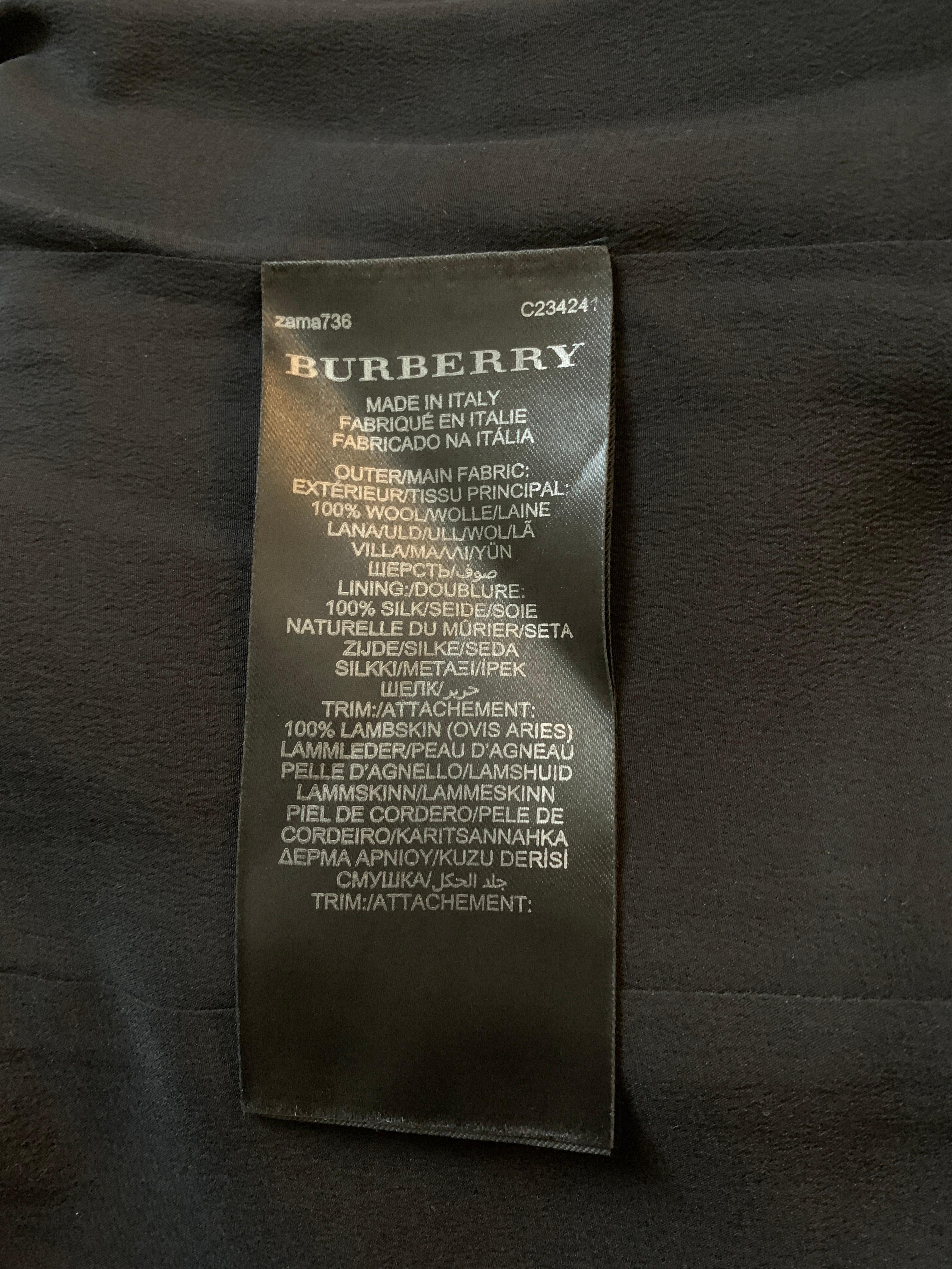 White Burberry Black and Ivory Dalmatian Print Day Dress   For Sale