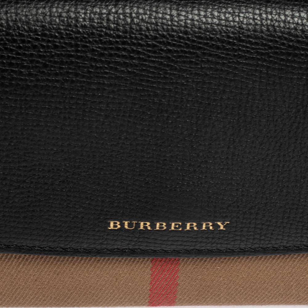 burberry black wallet