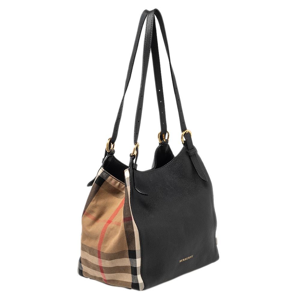 burberry canterbury tote black