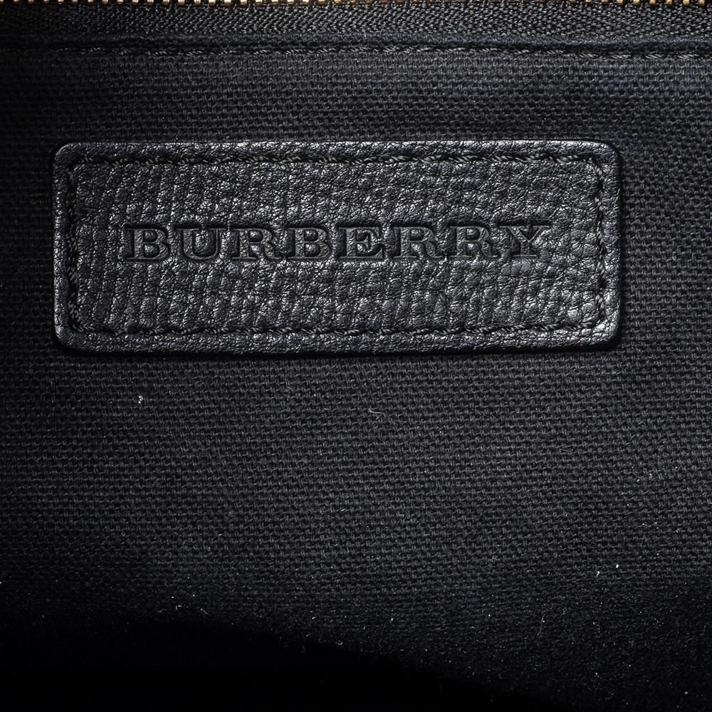black burberry purse