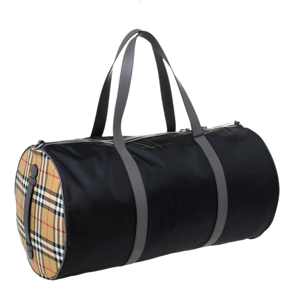 burberry kennedy duffle bag