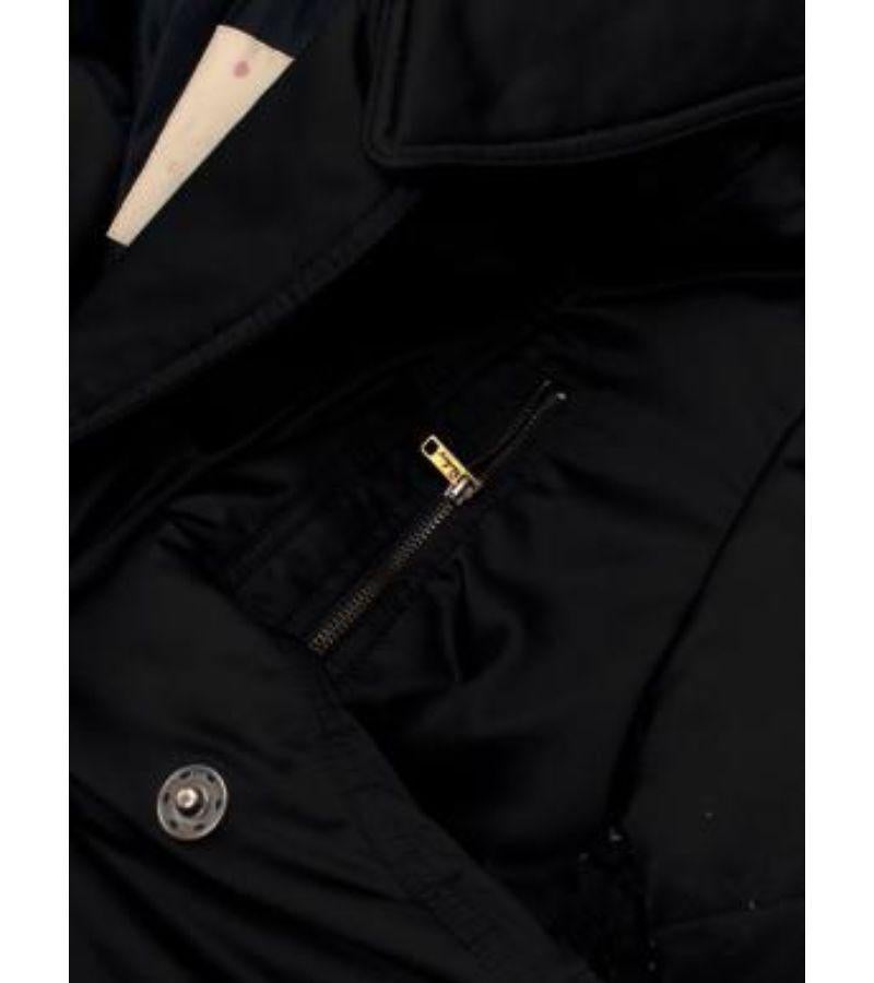 Women's Burberry Black Belted Shawl Collar Jacket For Sale