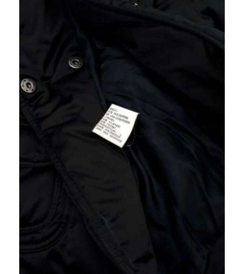 Burberry Black Belted Shawl Collar Jacket For Sale 2
