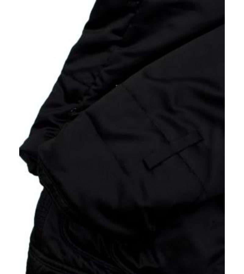 Burberry Black Belted Shawl Collar Jacket For Sale 4