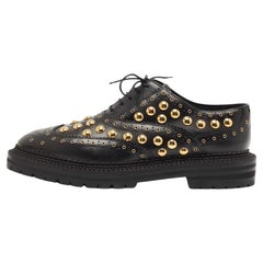 Burberry Black Brogue Leather Deardown Derby