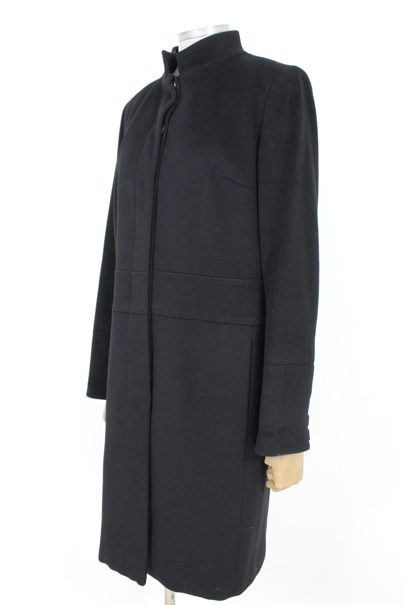 Burberry Black Cashmere Classic Coat 2