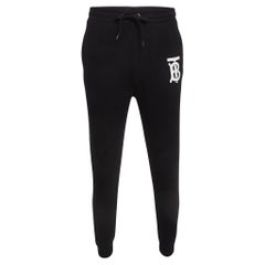 Burberry Cotone Nero M Gresham TB Sweatpants XS