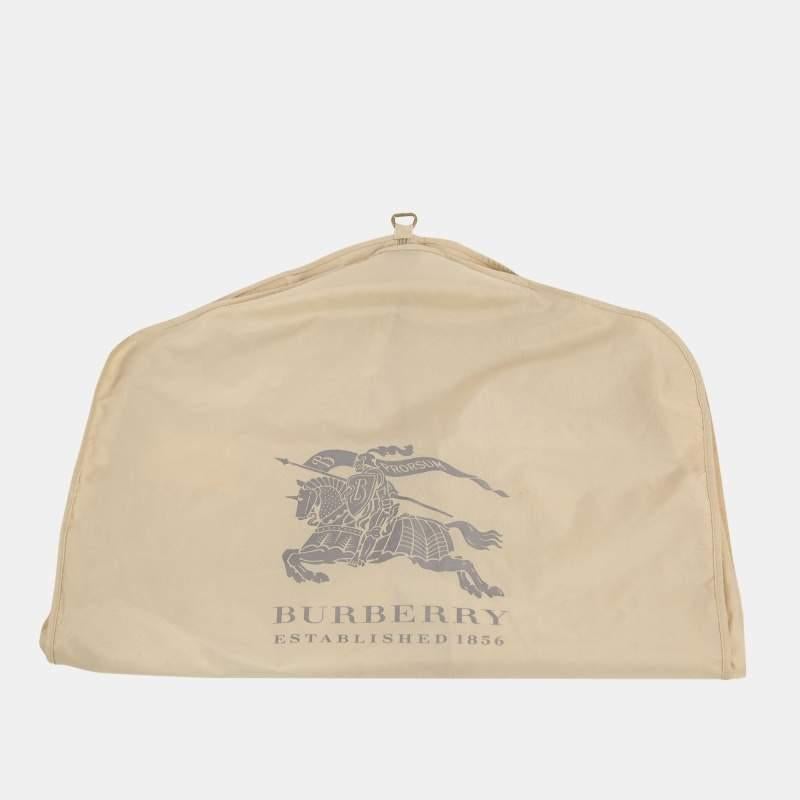 Burberry Black Cotton Short Chelsea Heritage Trench Coat S 4