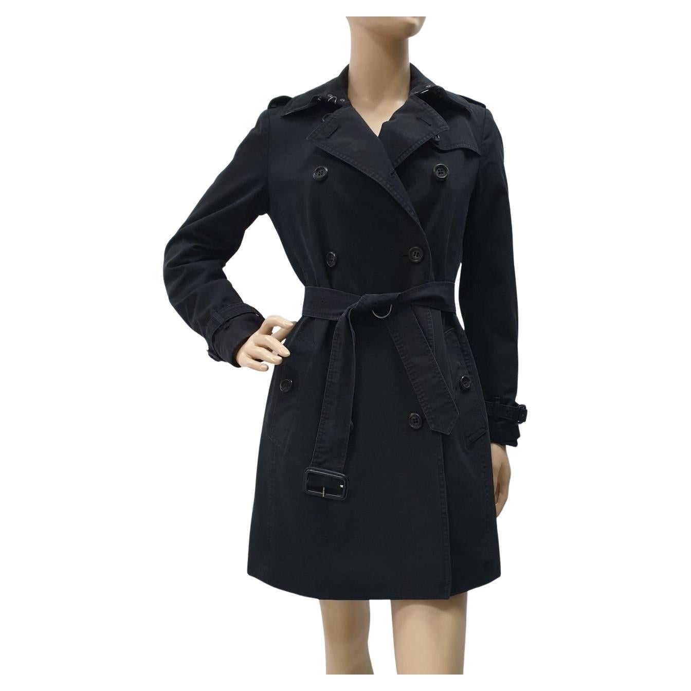 Burberry - Trench doppiopetto nero - Taglia 40