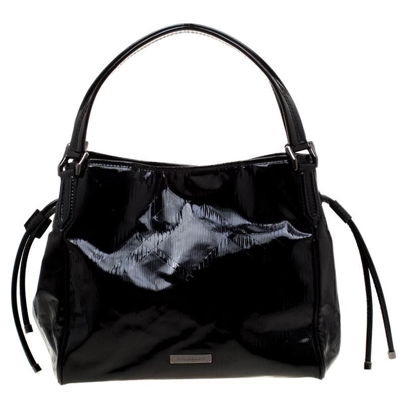 burberry patent leather bag