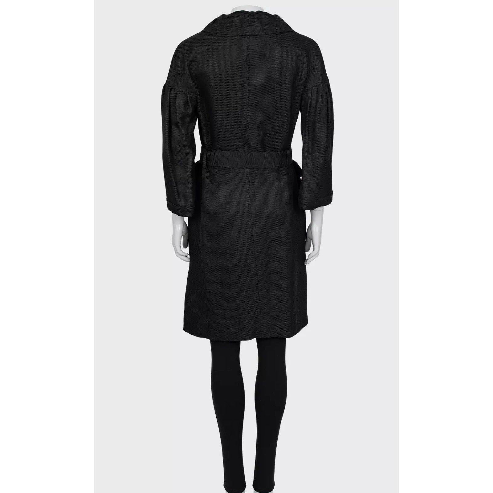Nero Burberry - Trench nero - Taglia L (IT44) in vendita