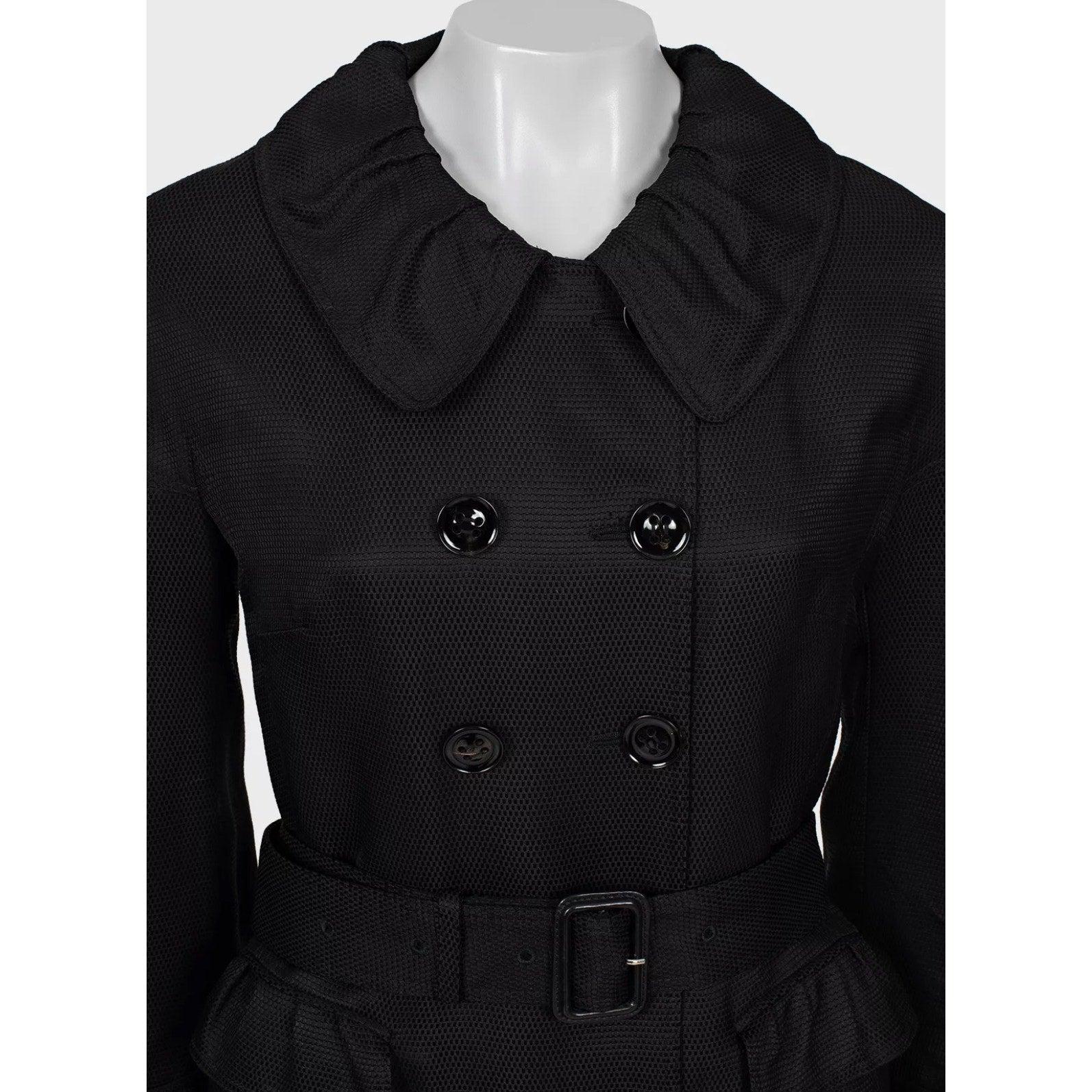 Burberry - Trench nero - Taglia L (IT44) In condizioni buone in vendita a Krakow, PL