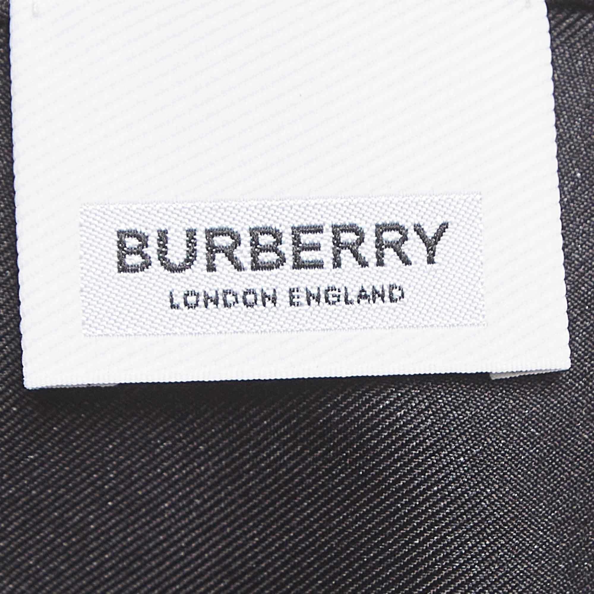 Women's Burberry Black Gorilla Print Silk Square Scarf