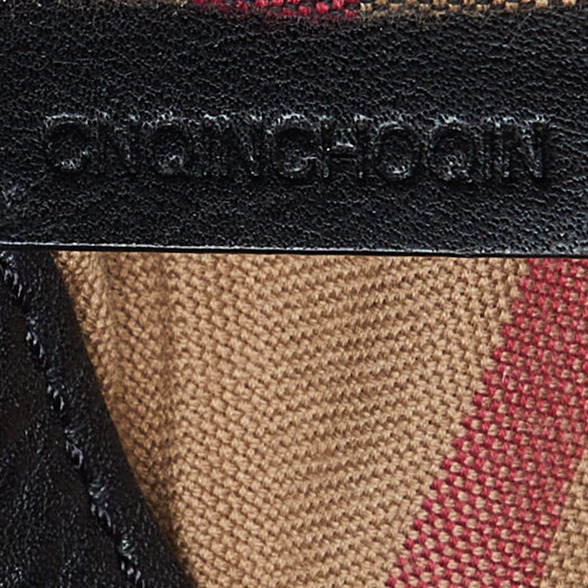 Burberry Black Grained Leather Medium Maidstone Tote 4