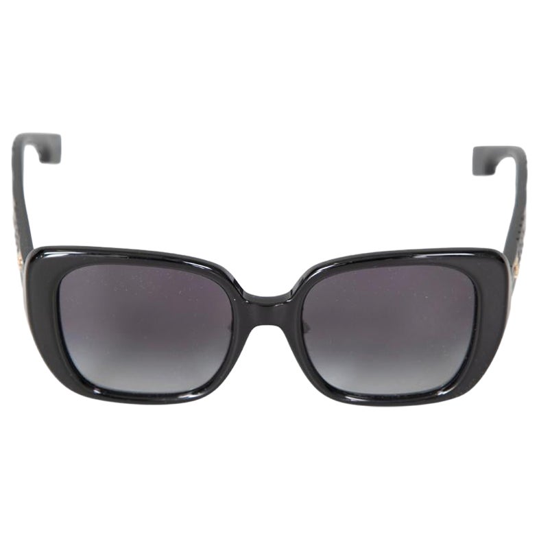 Burberry Black Helena Square Sunglasses