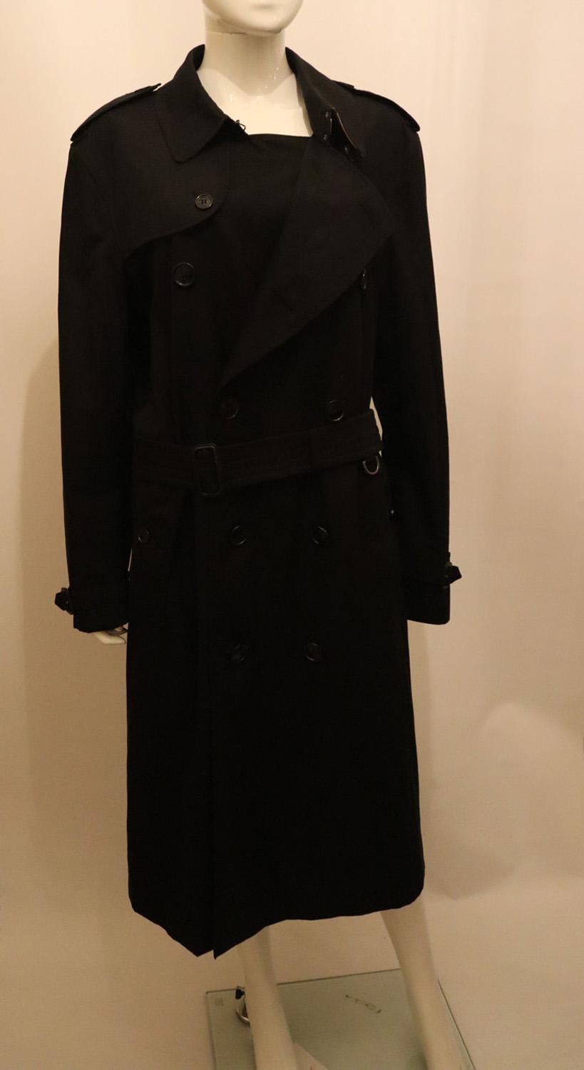 Burberry Black Kensington Coat 2