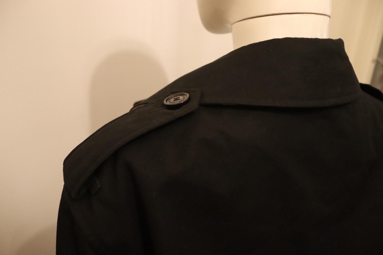 Burberry Black Kensington Coat 3