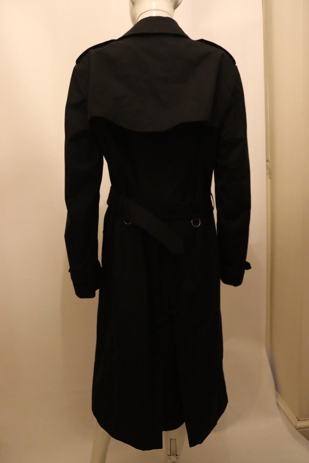 Burberry Black Kensington Coat 4
