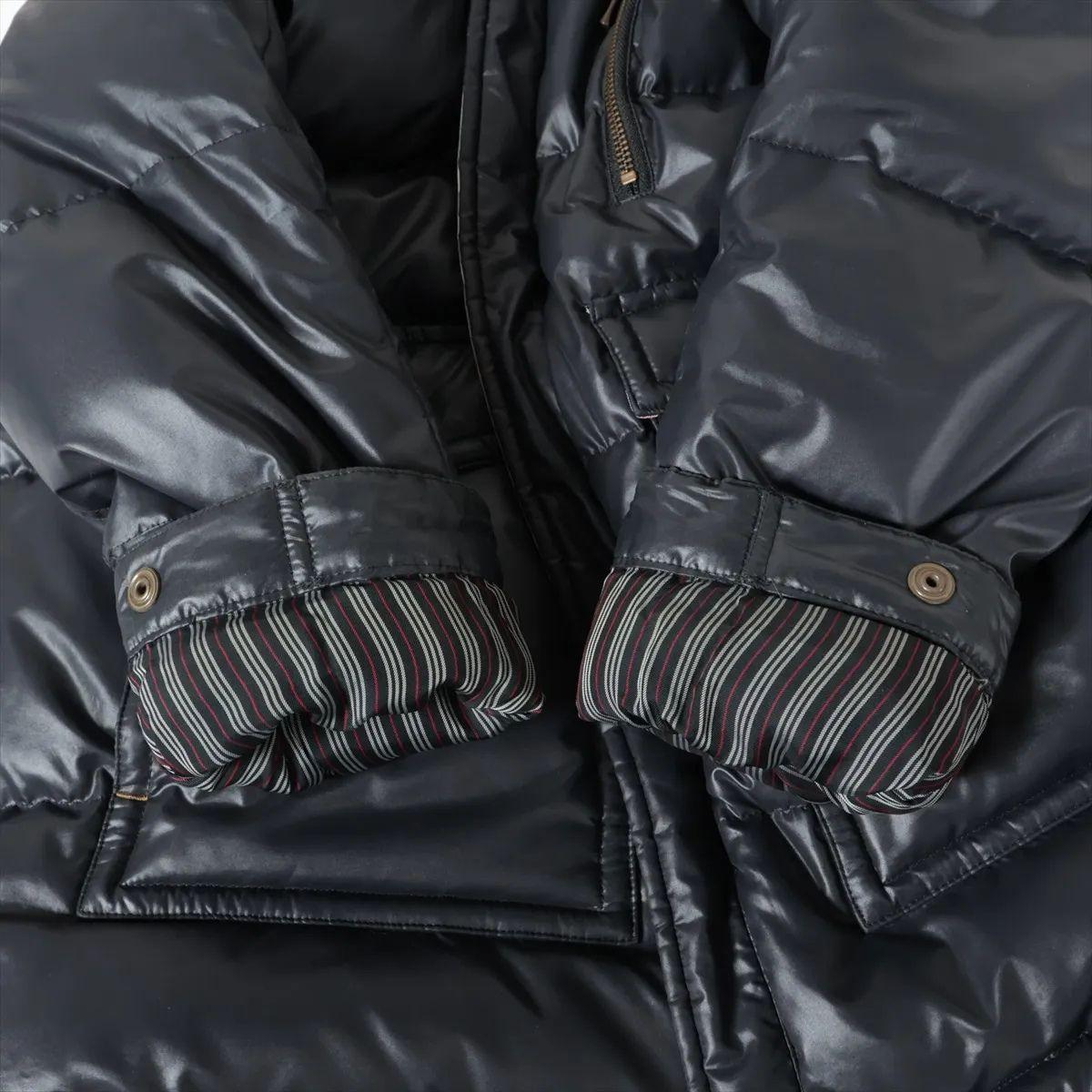 Burberry Black Label Polyester Down Jacket Black For Sale 9