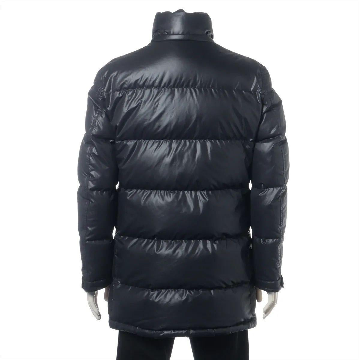 Women's or Men's Burberry Black Label Polyester Down Jacket Black For Sale