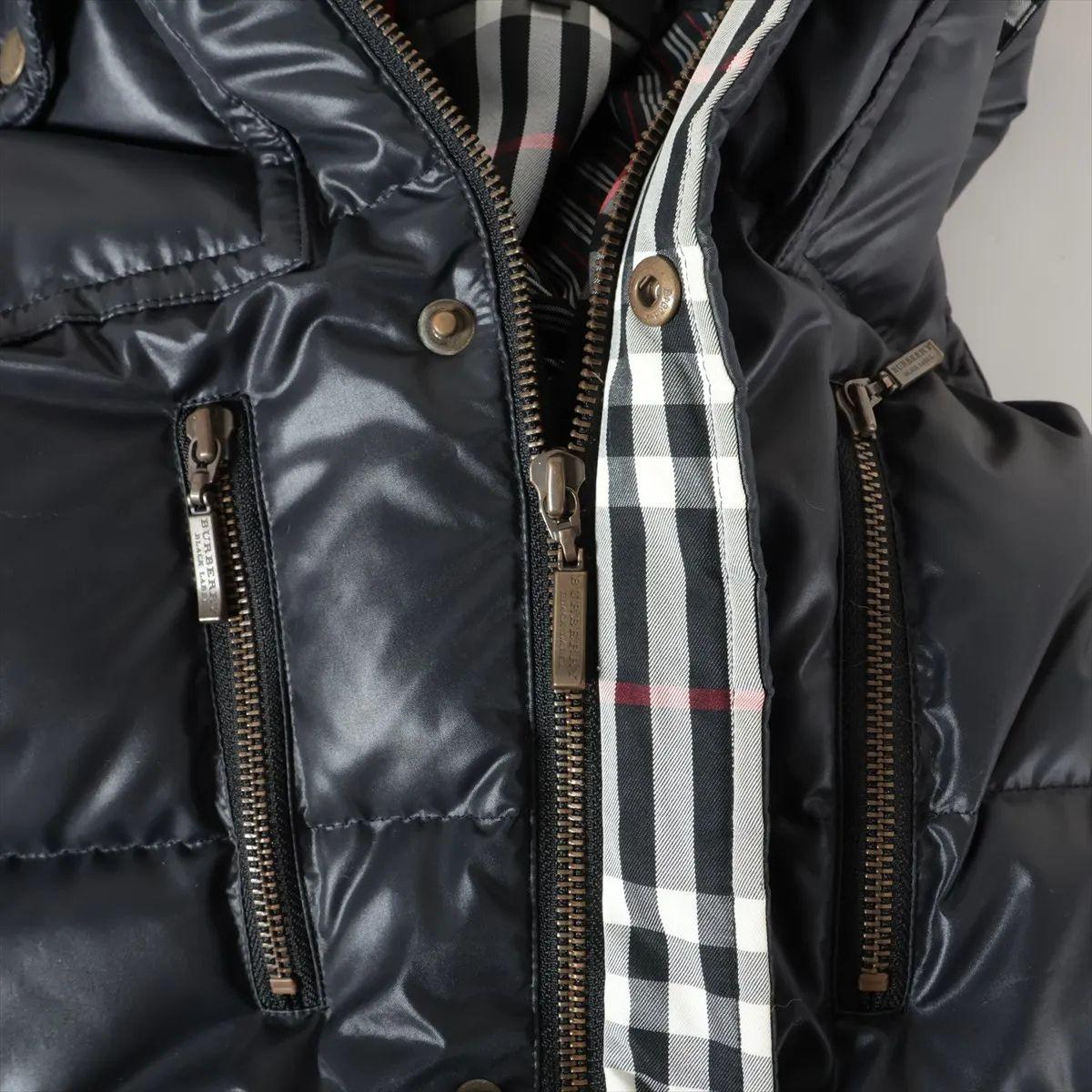 Burberry Black Label Polyester Down Jacket Black For Sale 2