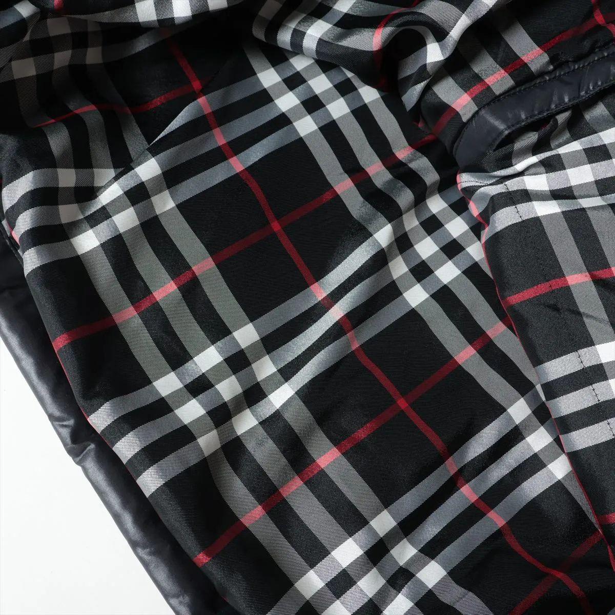 Burberry Black Label Polyester Down Jacket Black For Sale 4