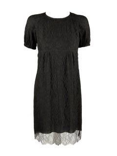 Burberry black lace dress