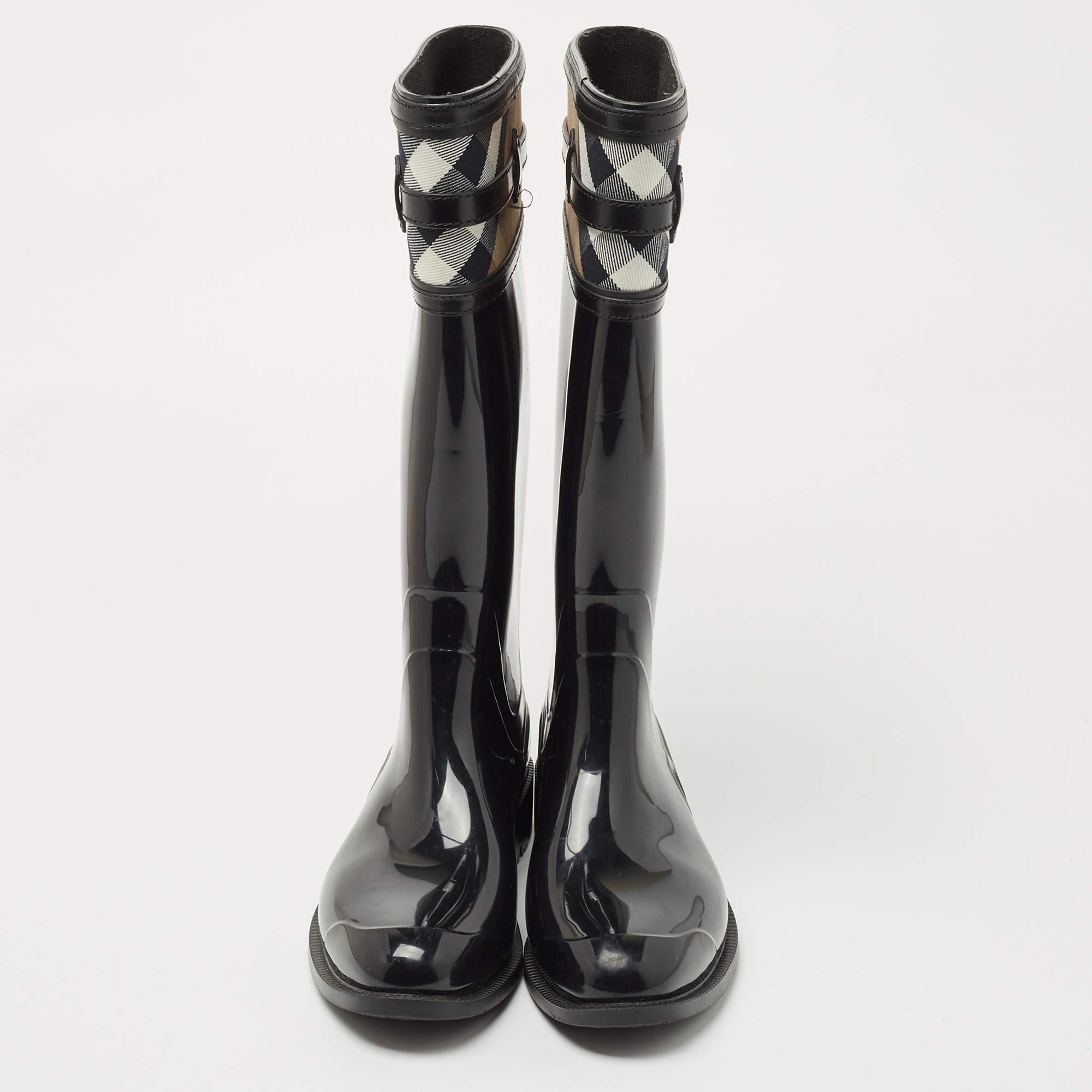 Burberry riding deals boots sale