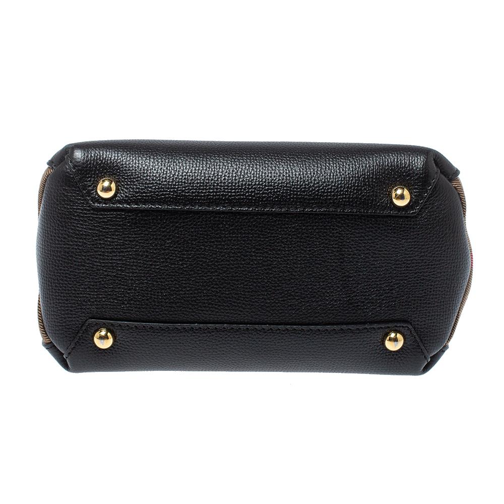 burberry baby banner bag black