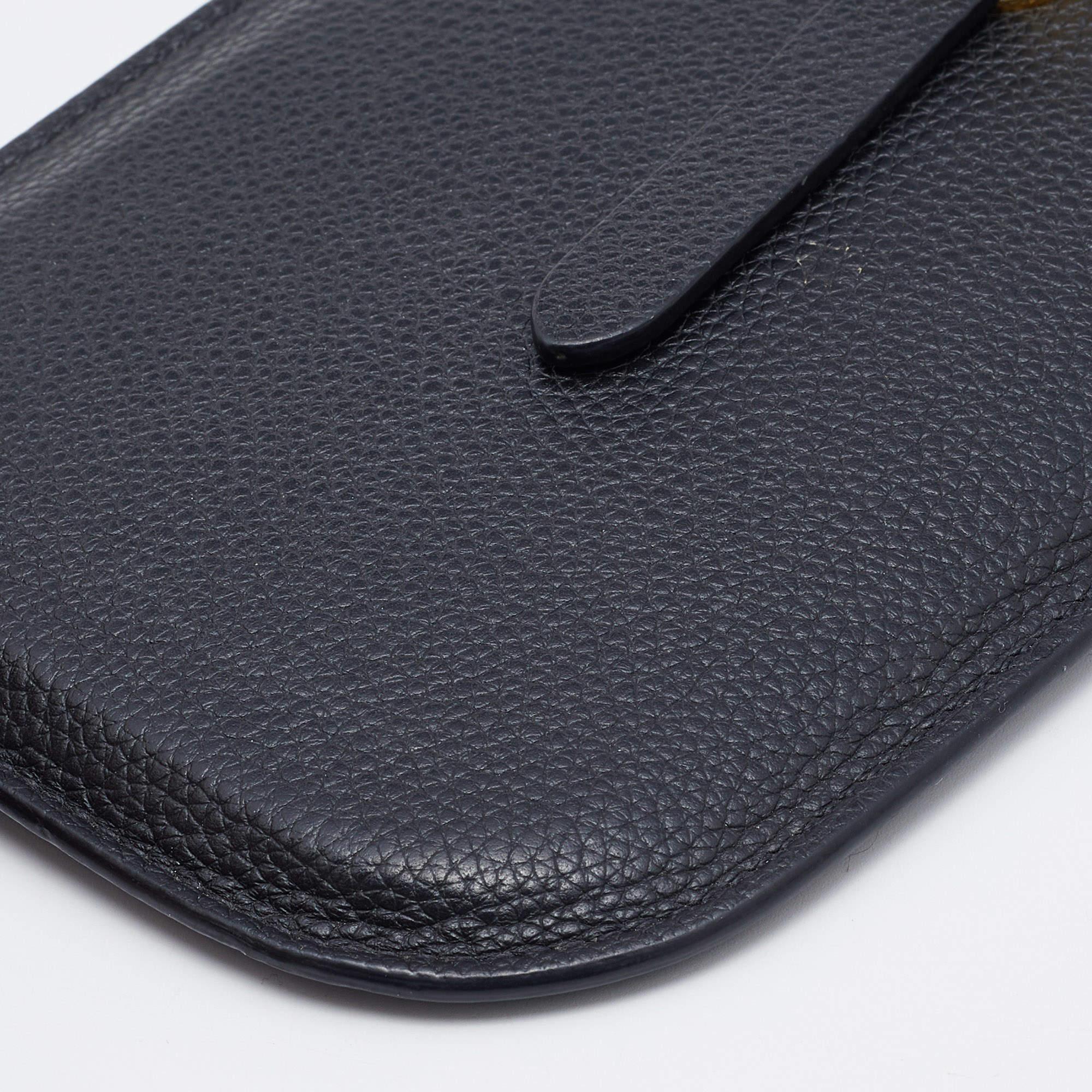 Burberry Black Leather Anne Phone Case Crossbody Bag 1