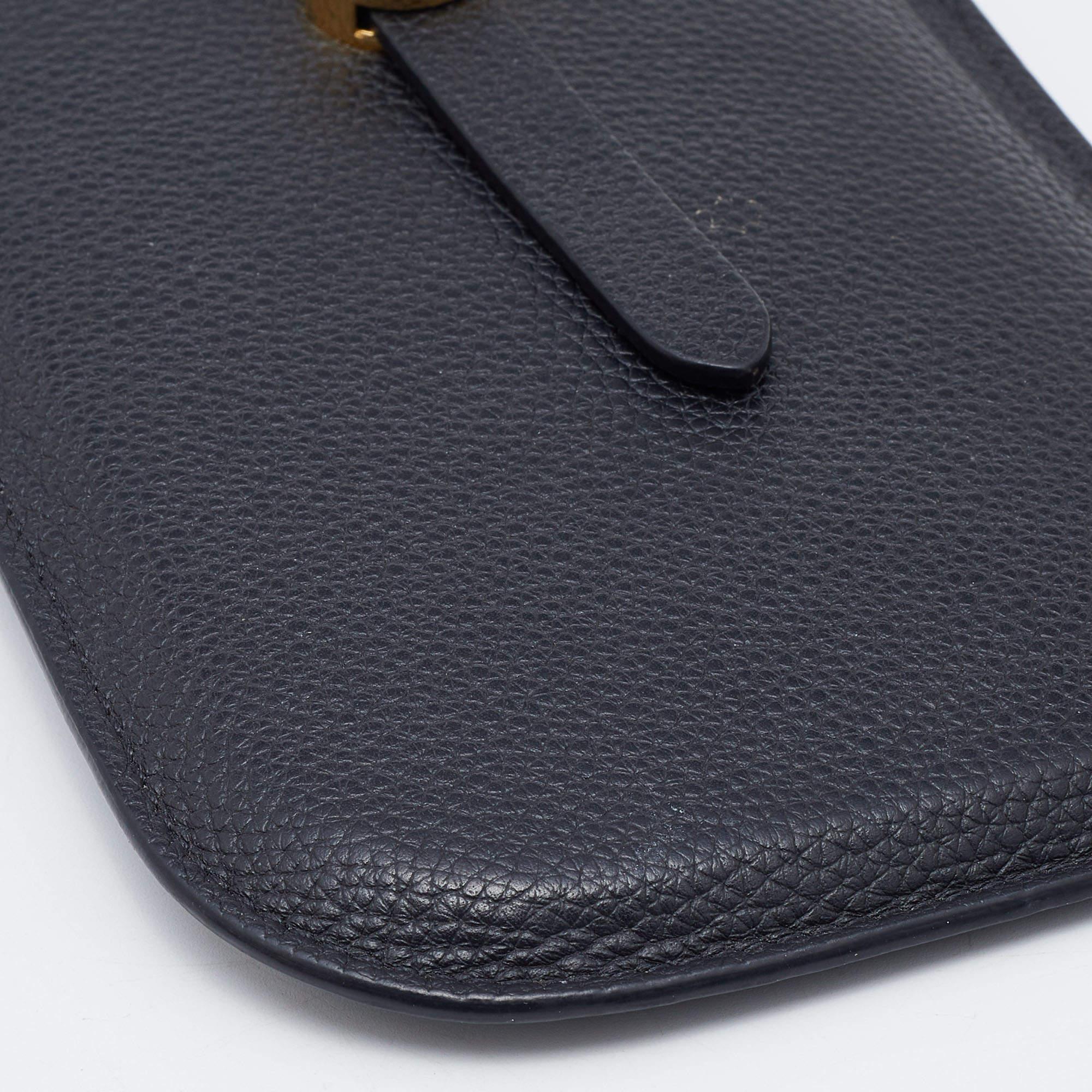Burberry Black Leather Anne Phone Case Crossbody Bag 2